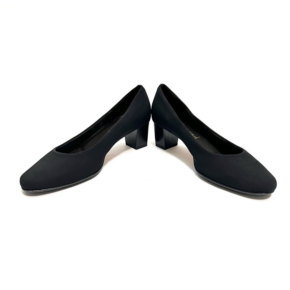 ELIOT ZED | Vintage 1990s black nylon fabric low rise workwear pumps - Picture 5 of 8